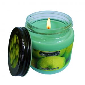 Green Apple Jar Candle 400g (TOF)