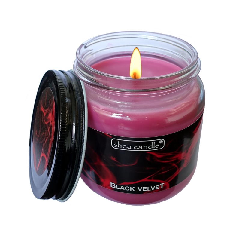 Black Velvet Jar Candle 400g (TOF)