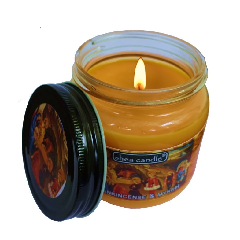 Frankincense & Myrrh Jar Candle 400g (TOF)