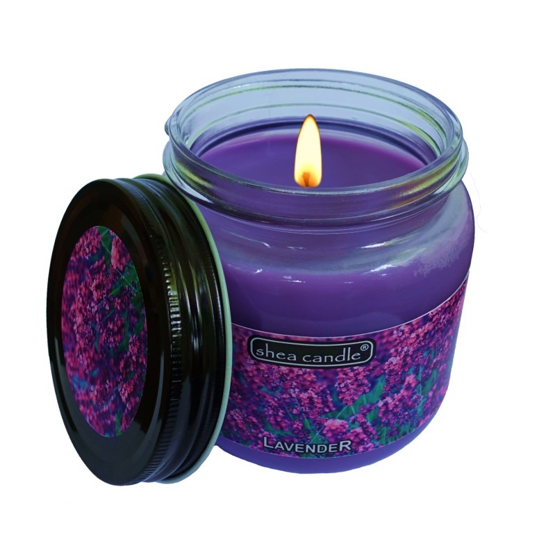 French Lavender Jar Candle 400g (TOF)
