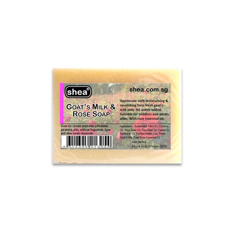 Goat's Milk & Rose Soap 100g (SSS) - Image 2
