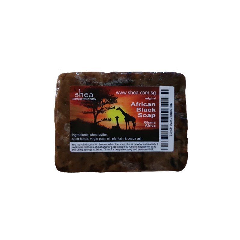 Pure African Black Soap 100gm (ABS)