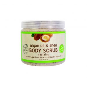 Argan Oil & Shea Body Scrub 470 ml - Mint (PTL)