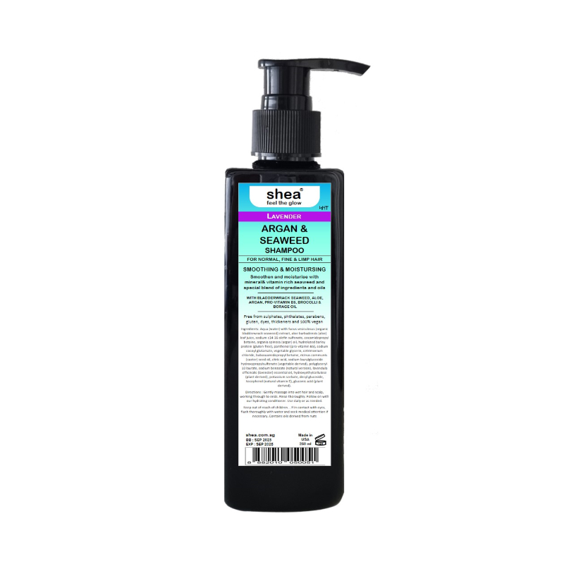 Argan Volumising Shampoo - Lavender 250 ml (SBC)